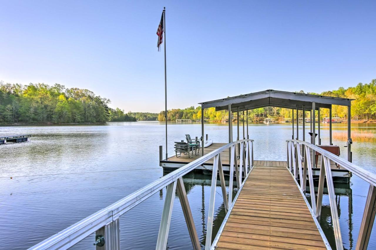 Lakefront South Carolina Abode With Deck And Boat Dock Fair Play Εξωτερικό φωτογραφία